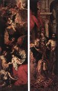 BALEN, Hendrick van Wings of an Altarpiece dd oil painting reproduction